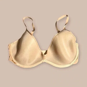 Skims Nude Tan Underwire Bra Like New Womens 34D